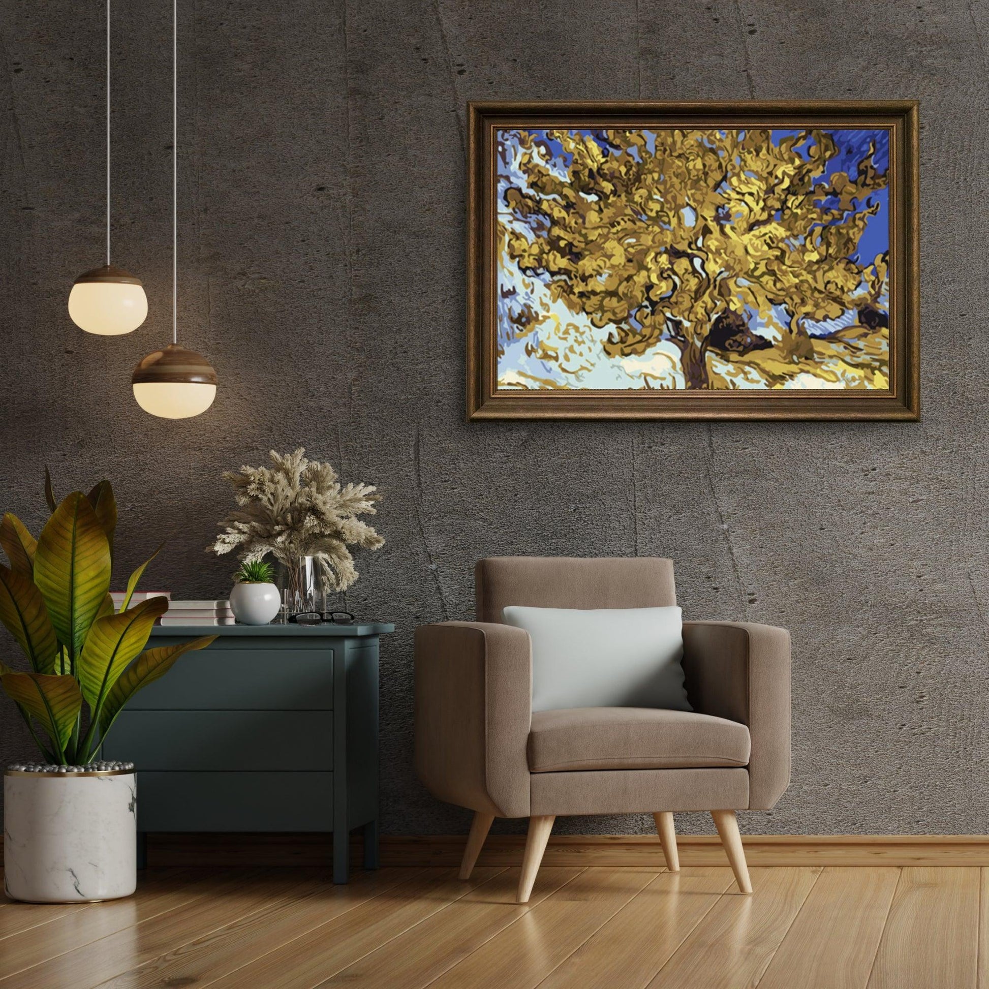 Diamond Painting Prachtige bomen Van Gogh - SEOS Shop ®