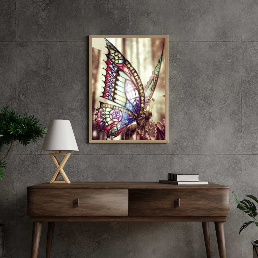 Diamond Painting Prachtige vlinder in de zon - SEOS Shop ®