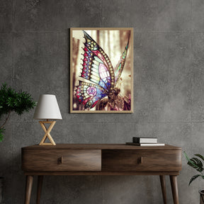 Diamond Painting Prachtige vlinder in de zon - SEOS Shop ®