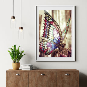 Diamond Painting Prachtige vlinder in de zon - SEOS Shop ®