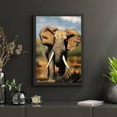 Diamond Painting Rennende Olifant - SEOS Shop ®