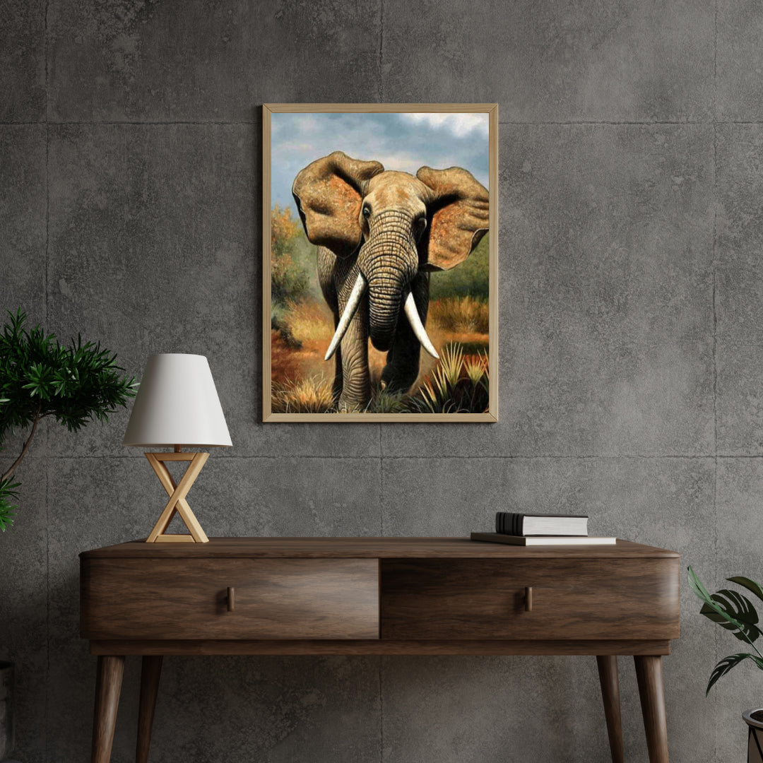 Diamond Painting Rennende Olifant - SEOS Shop ®