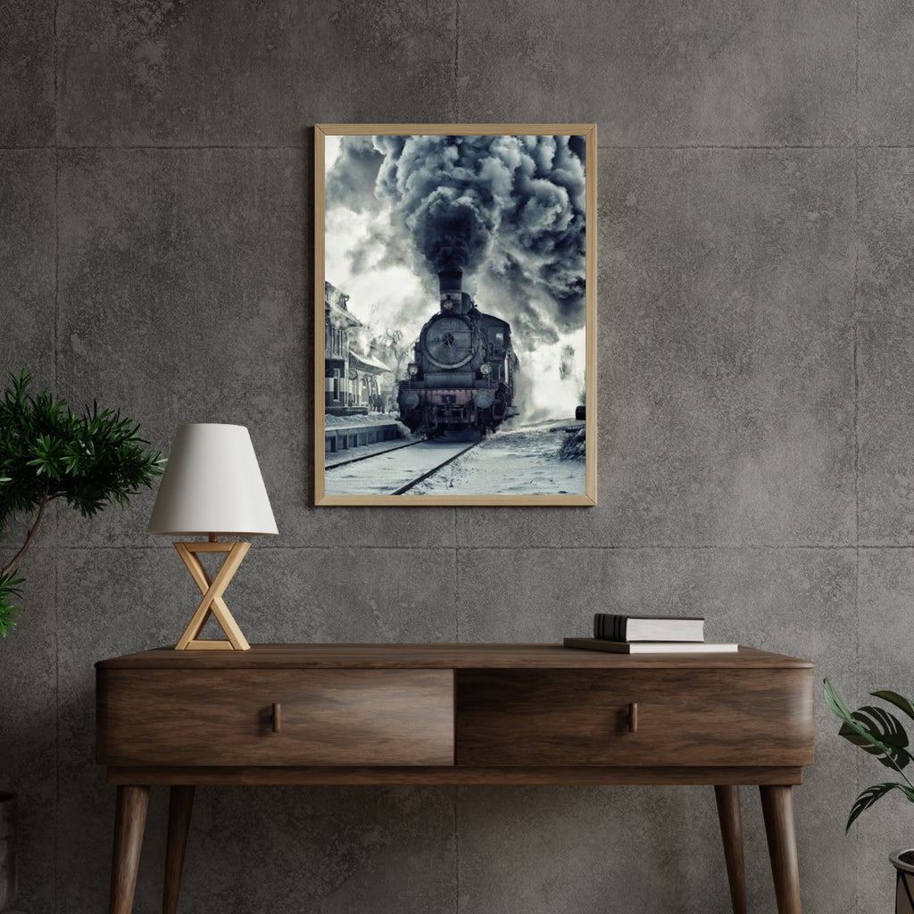 Diamond Painting Rokende trein – SEOS Shop ®