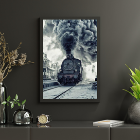 Diamond Painting Rokende trein – SEOS Shop ®