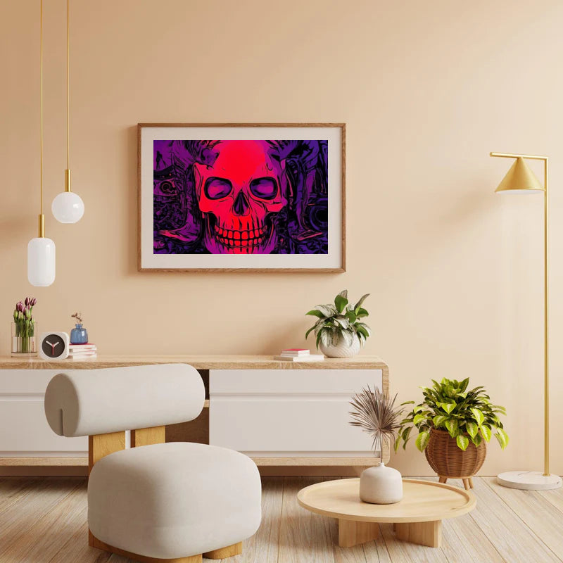 Diamond Painting Rood Doodshoofd - SEOS Shop ®