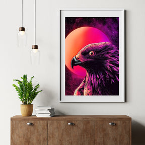Diamond Painting Roofvogel In De Nacht - SEOS Shop ®