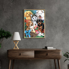 Diamond Painting Schattige Puppy's - SEOS Shop ®