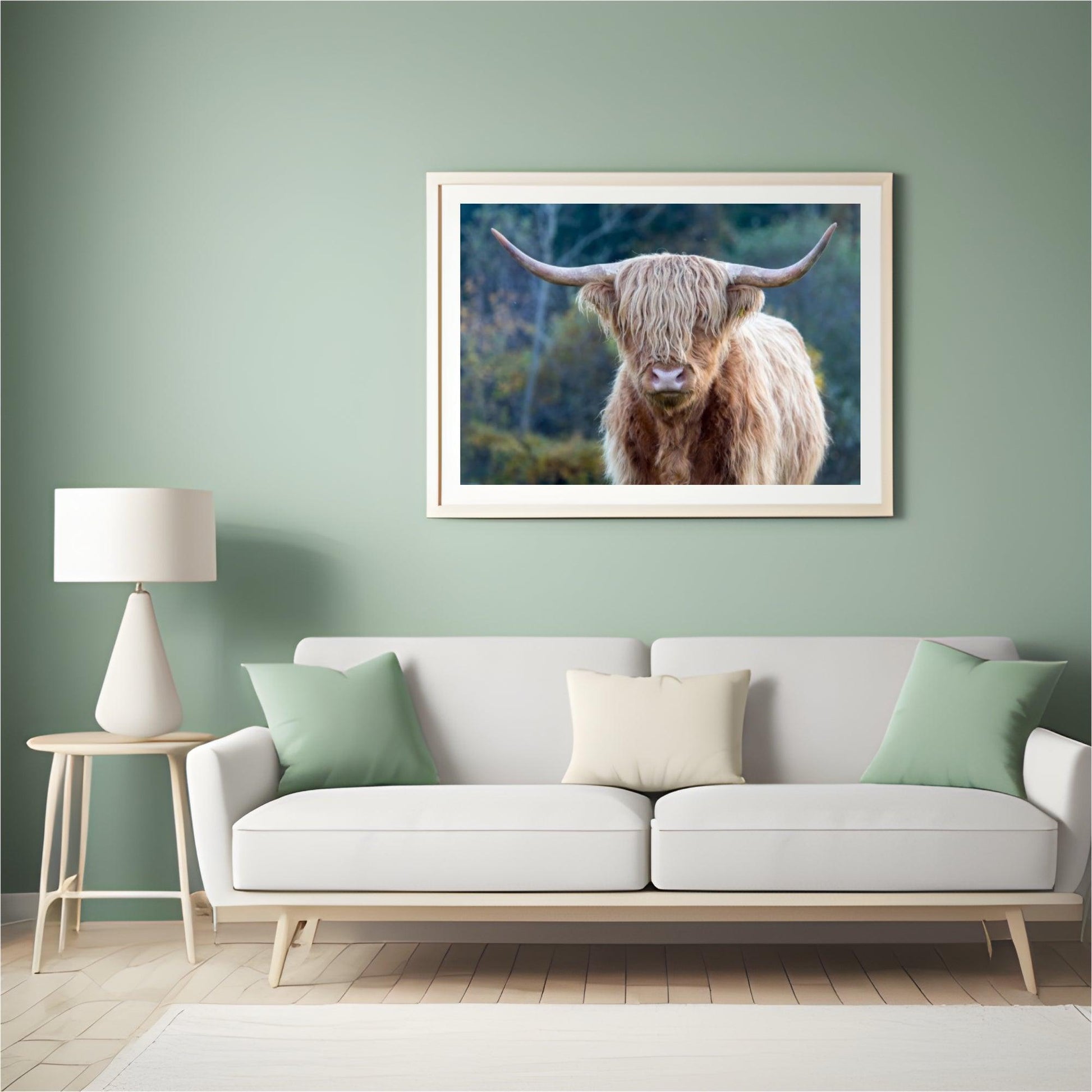 Diamond Painting Schotse hooglander - Schotse hooglander in de wildernis - SEOS Shop ®