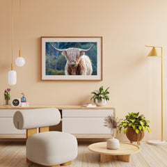 Diamond Painting Schotse hooglander - Schotse hooglander in de wildernis - SEOS Shop ®