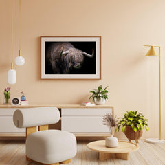 Diamond Painting Schotse hooglander - Schotse hooglander met dikke vacht - SEOS Shop ®