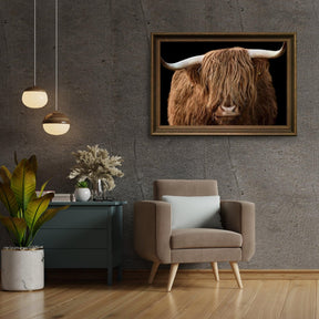 Diamond Painting Schotse hooglander - Schotse hooglander van dichtbij - SEOS Shop ®