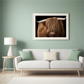 Diamond Painting Schotse hooglander - Schotse hooglander van dichtbij - SEOS Shop ®