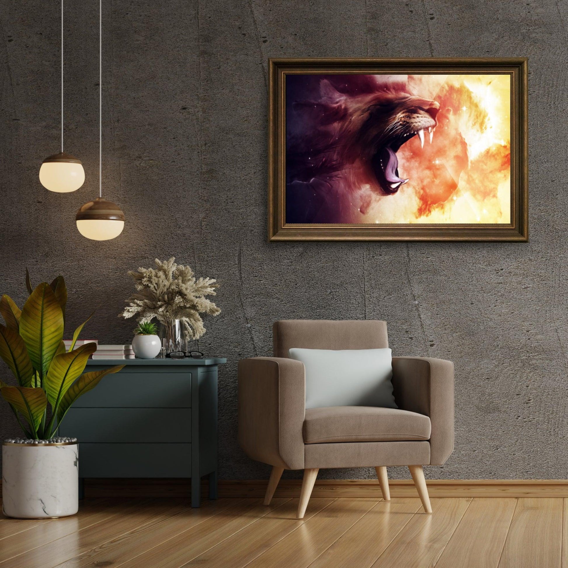Diamond Painting Schreeuwende tijger - SEOS Shop ®