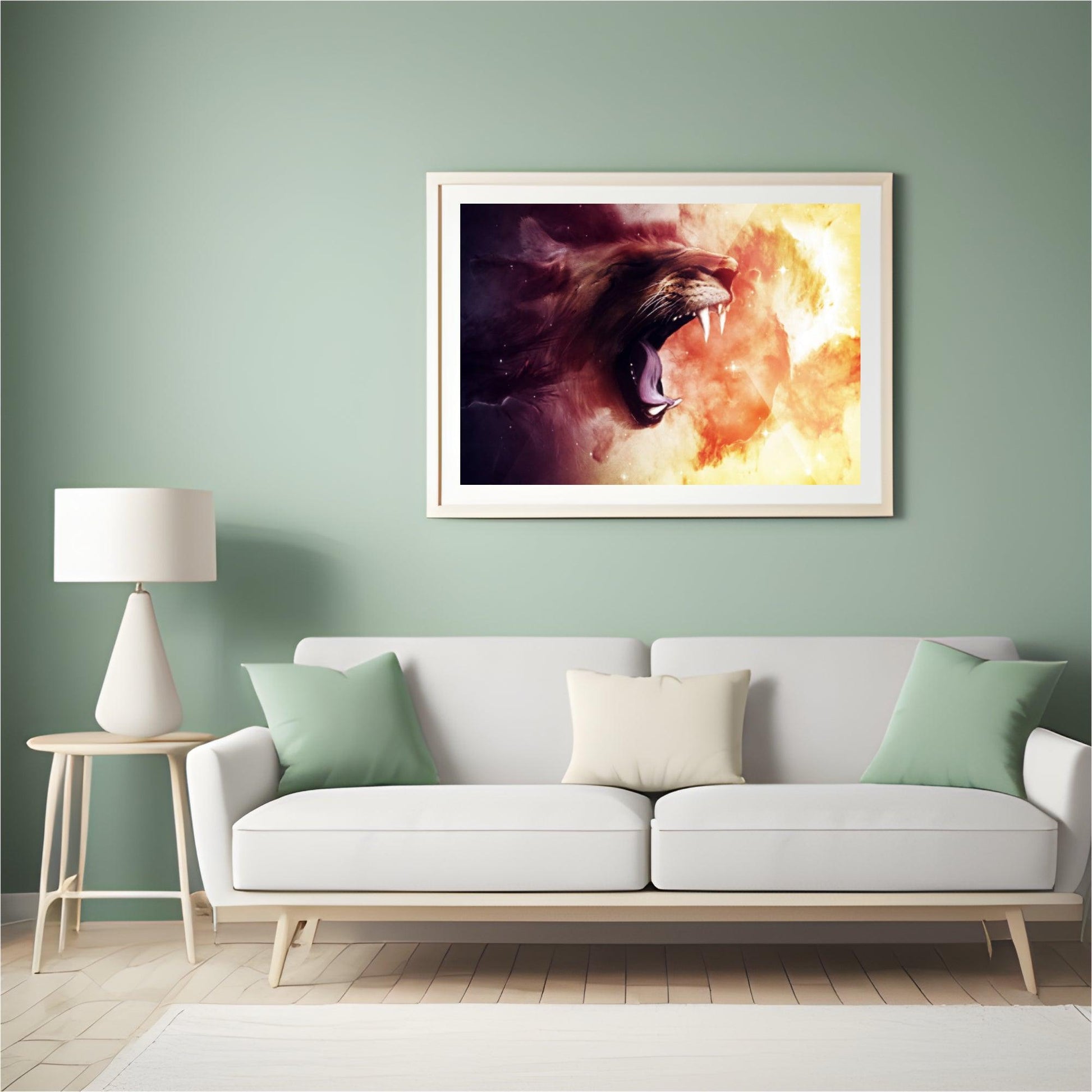 Diamond Painting Schreeuwende tijger - SEOS Shop ®