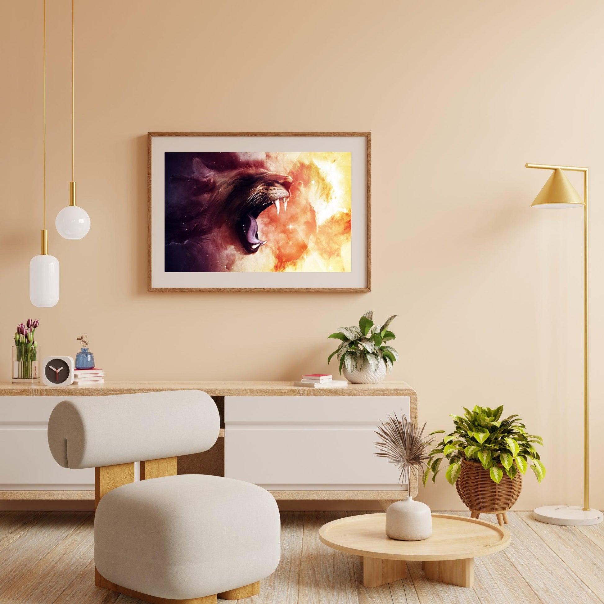 Diamond Painting Schreeuwende tijger - SEOS Shop ®