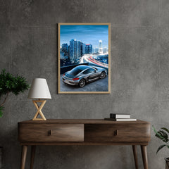 Diamond Painting Snelle sportwagen in de stad - SEOS Shop ®