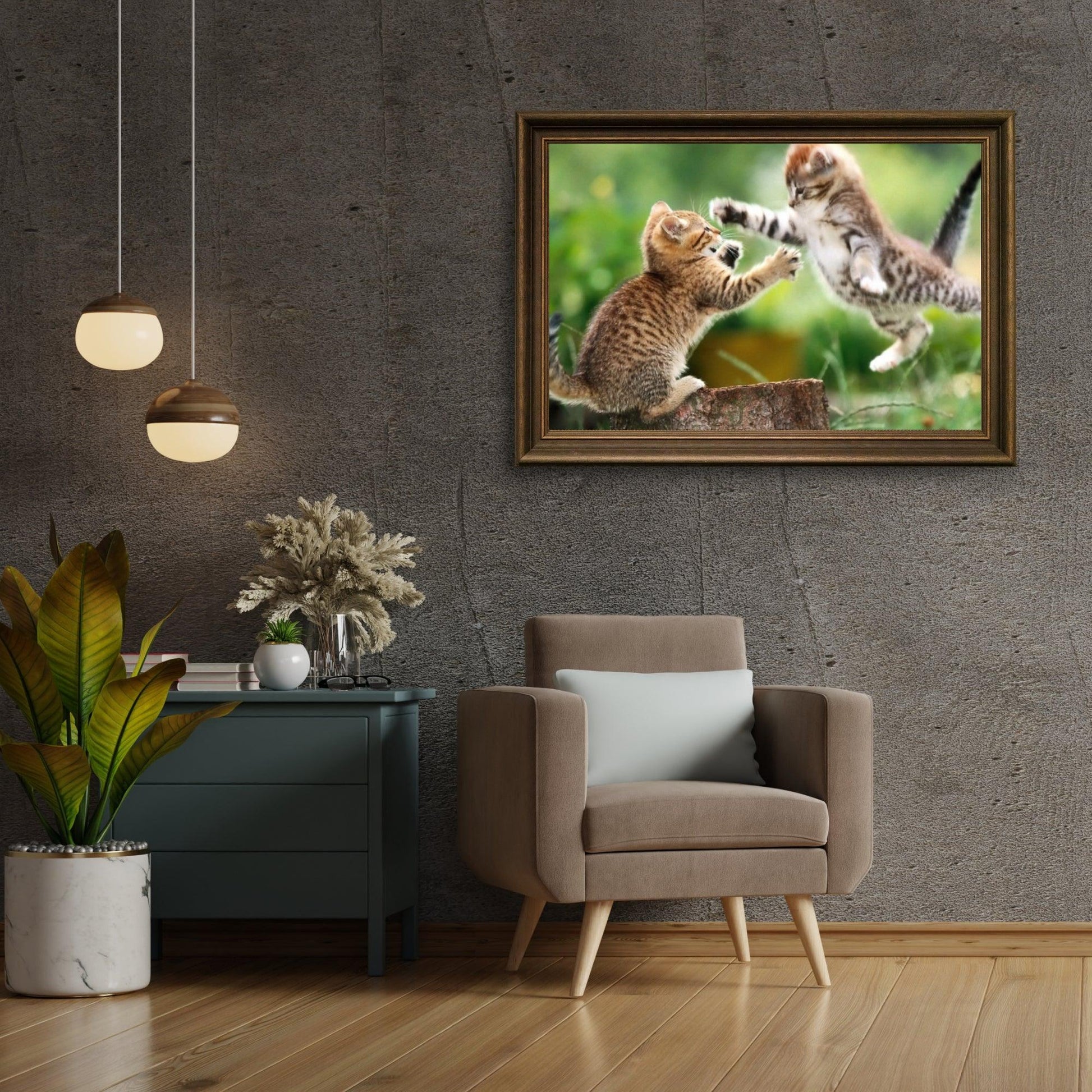 Diamond Painting Spelende kittens - SEOS Shop ®