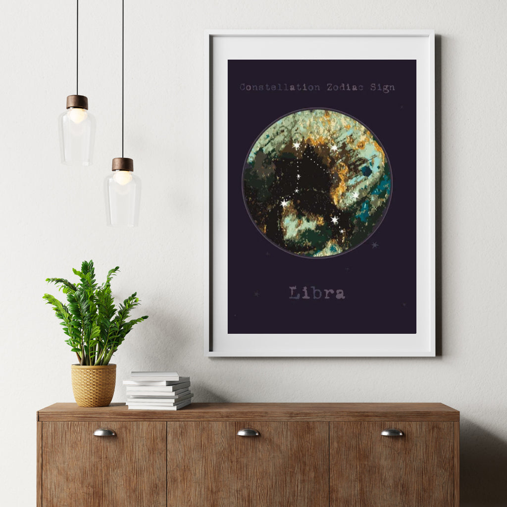 Diamond Painting Sterrenbeeld -  Libra - Waage - SEOS Shop ®