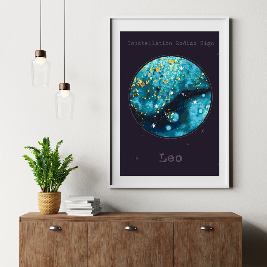 Diamond Painting Sterrenbeeld - Leeuw - SEOS Shop ®