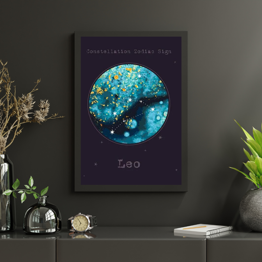 Diamond Painting Sterrenbeeld - Leeuw - SEOS Shop ®