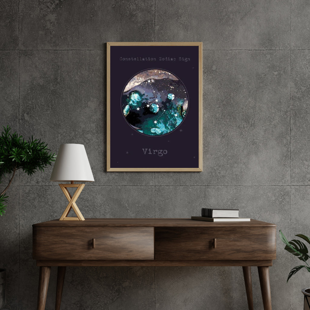 Diamond Painting Sterrenbeeld - Maagd - SEOS Shop ®
