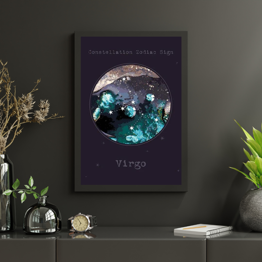 Diamond Painting Sterrenbeeld - Maagd - SEOS Shop ®