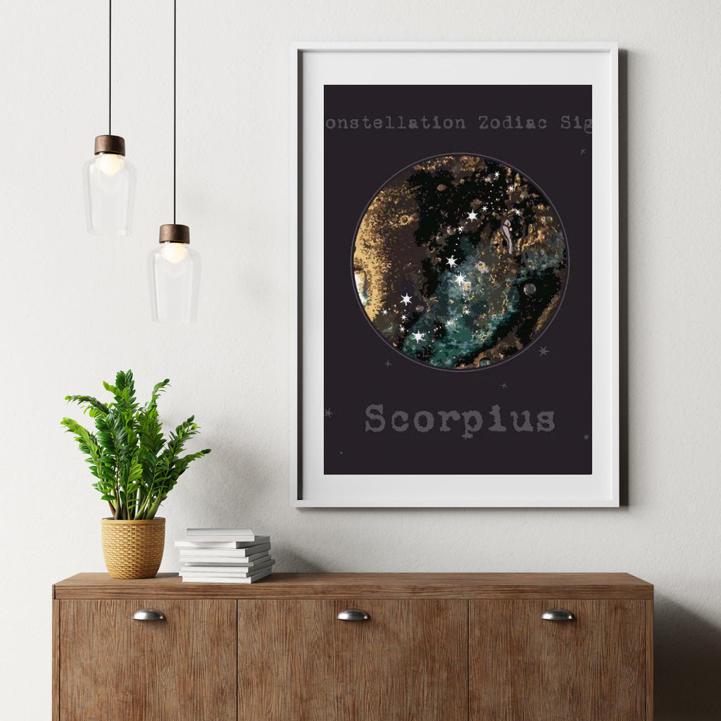 Diamond Painting Sterrenbeeld - Schorpioen - SEOS Shop ®