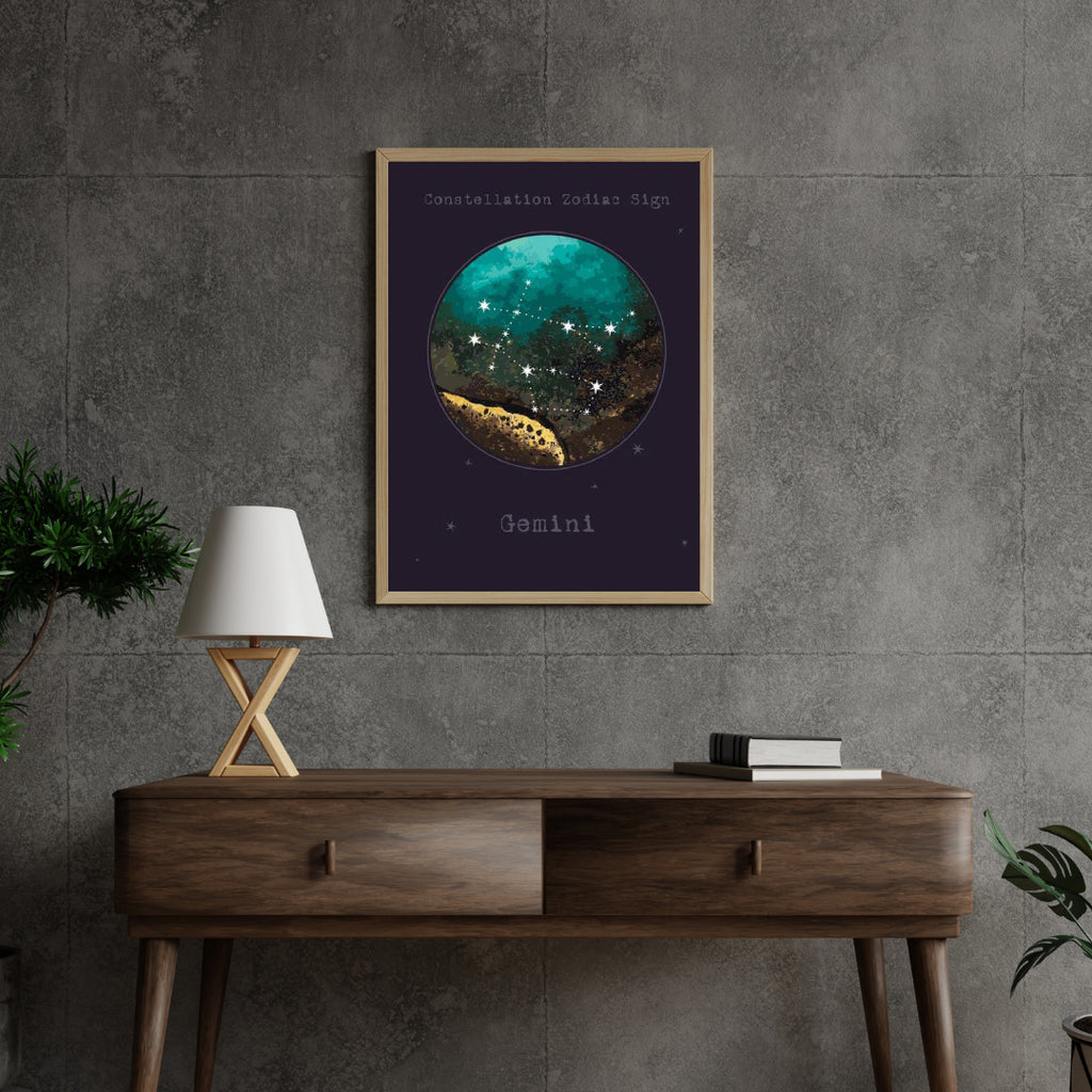 Diamond Painting Sterrenbeeld - Tweelingen - SEOS Shop ®