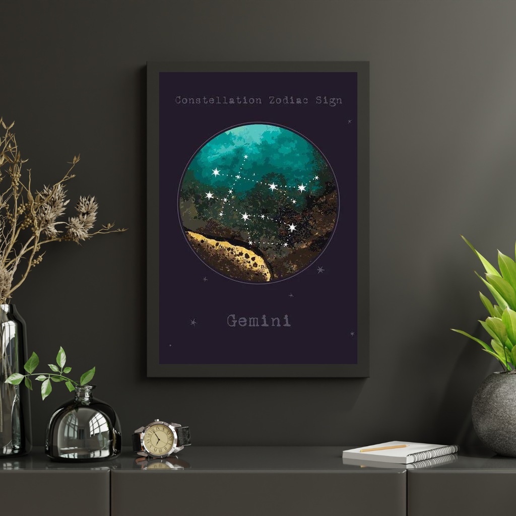 Diamond Painting Sterrenbeeld - Tweelingen - SEOS Shop ®