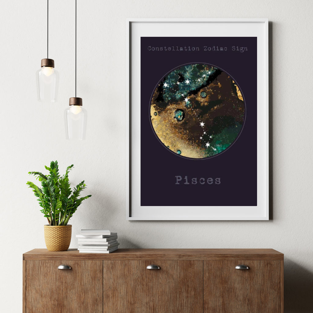 Diamond Painting Sterrenbeeld - Vissen - SEOS Shop ®