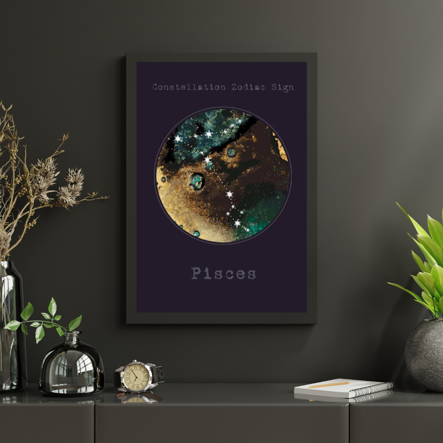 Diamond Painting Sterrenbeeld - Vissen - SEOS Shop ®
