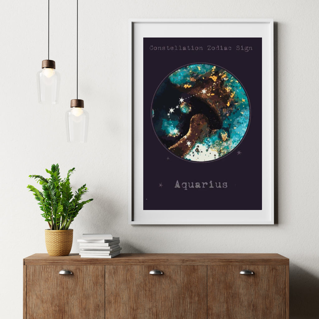 Diamond Painting Sterrenbeeld - Waterman - SEOS Shop ®