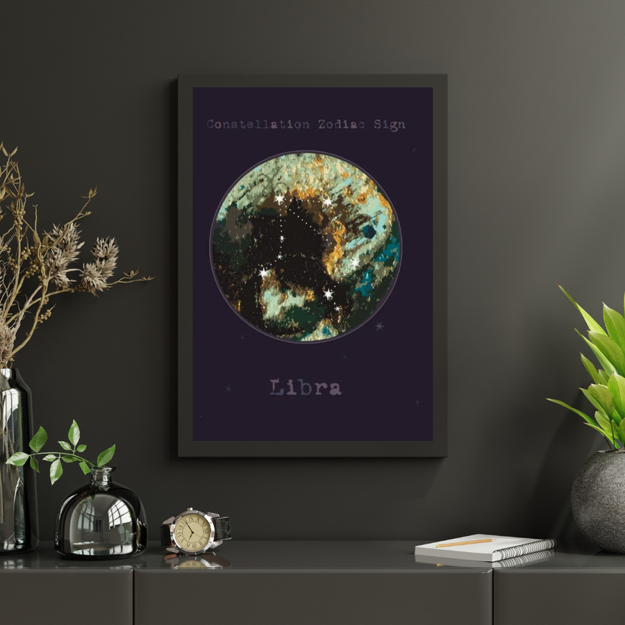Diamond Painting Sterrenbeeld -  Libra - Waage - SEOS Shop ®