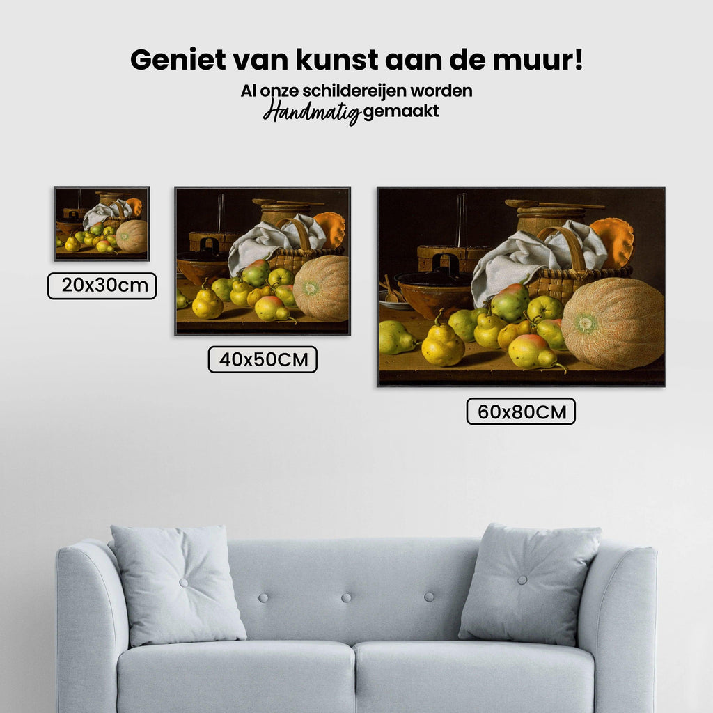 Diamond Painting Stilleven met meloen en peren - SEOS Shop ®