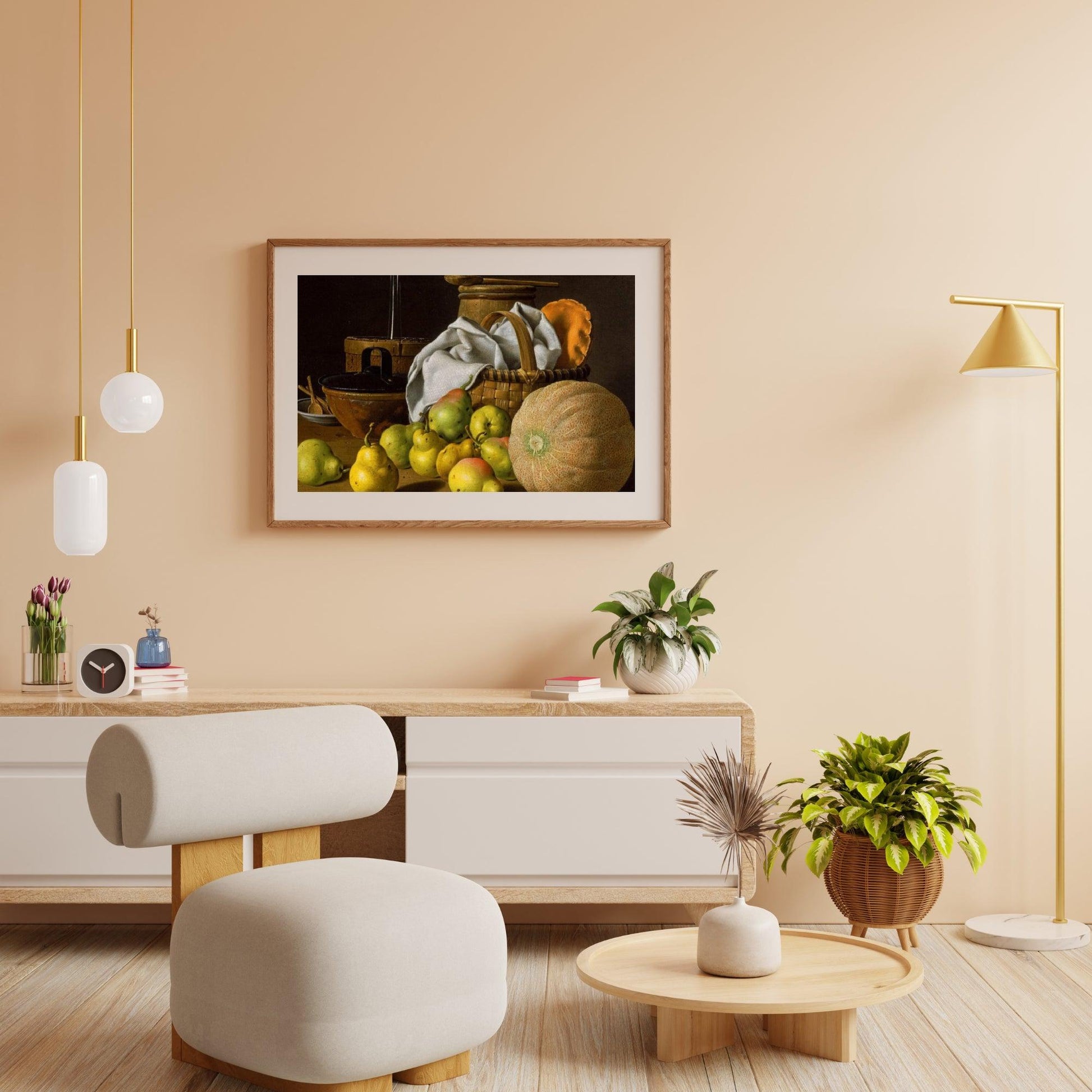 Diamond Painting Stilleven met meloen en peren - SEOS Shop ®