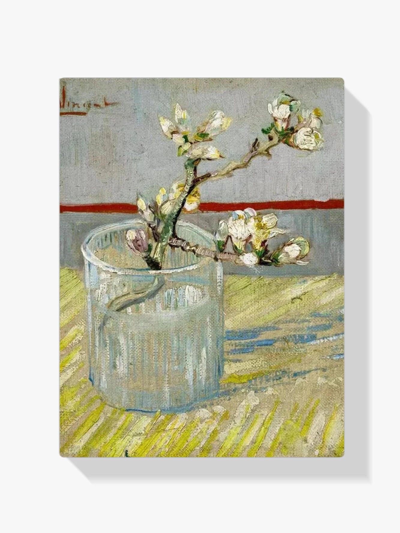 Diamond Painting Takje bloeiende amandel in een glas - SEOS Shop ®