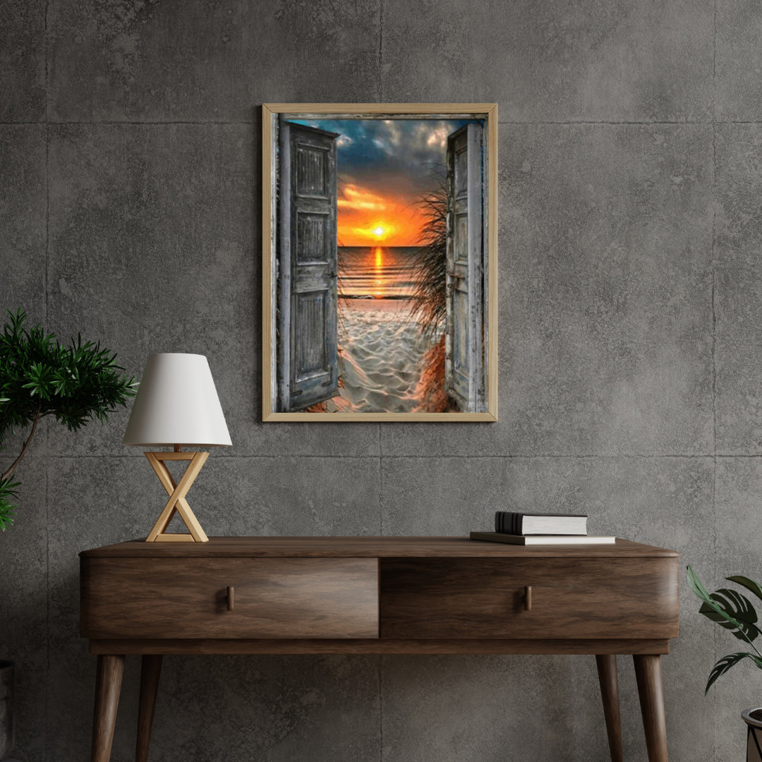 Diamond Painting Tropische Zonsondergang – SEOS Shop ®