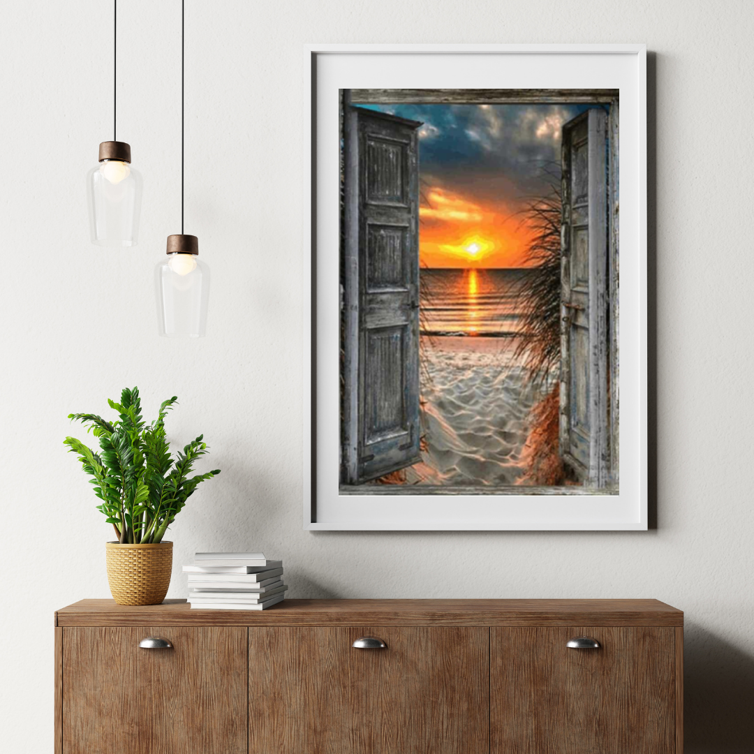 Diamond Painting Tropische Zonsondergang – SEOS Shop ®