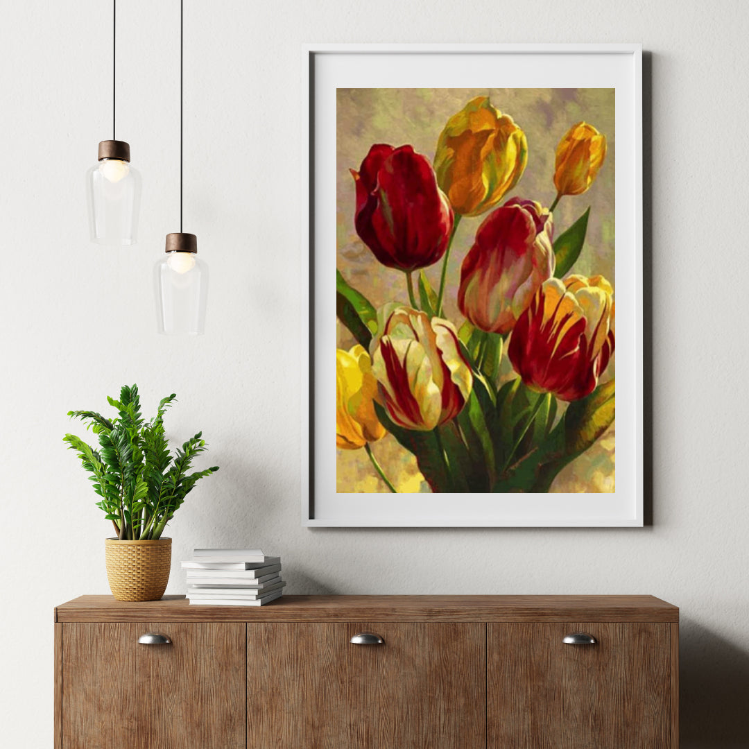 Diamond Painting Tulpen bos - SEOS Shop ®