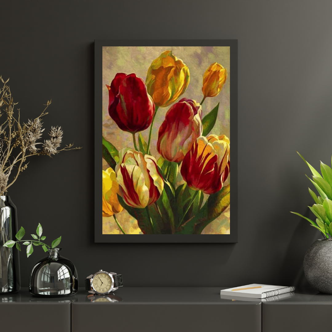 Diamond Painting Tulpen bos - SEOS Shop ®