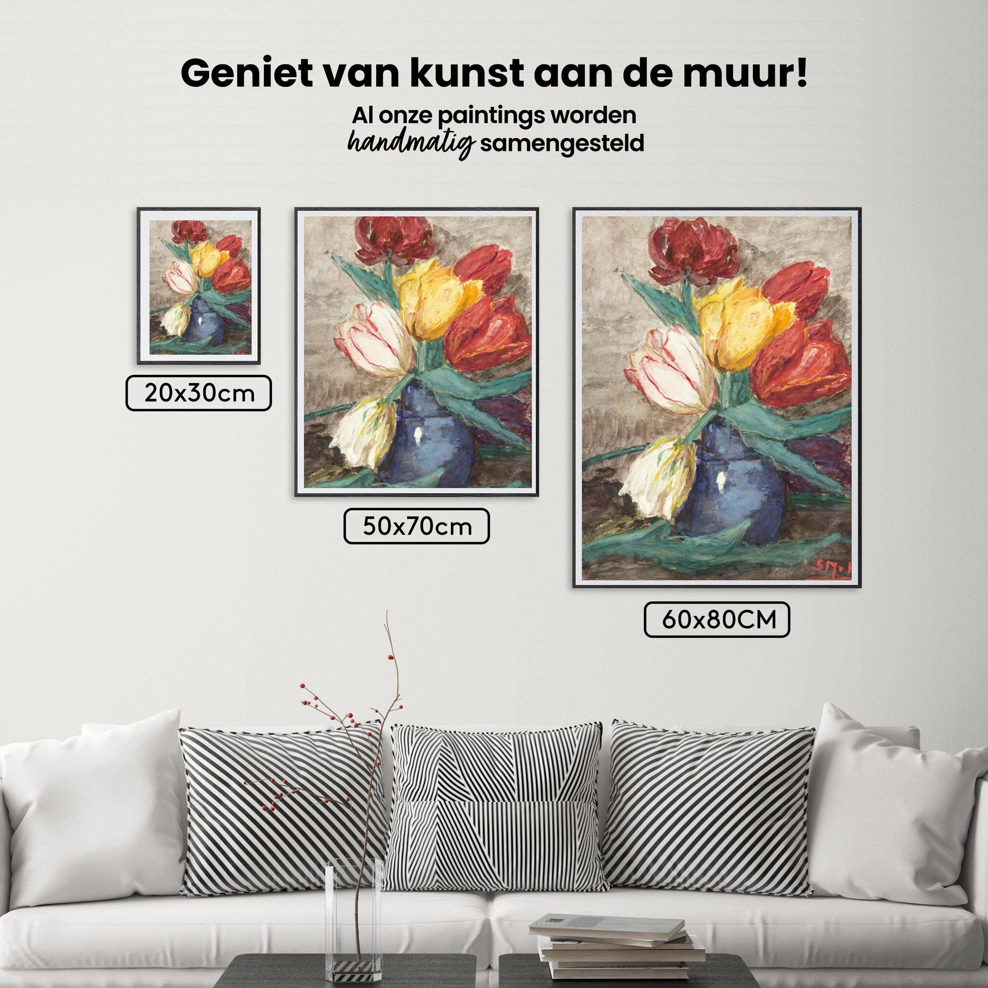 Diamond Painting Tulpen in een vaas - SEOS Shop ®