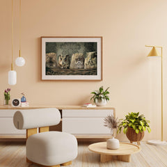 Diamond Painting Uil en katten in mand - SEOS Shop ®