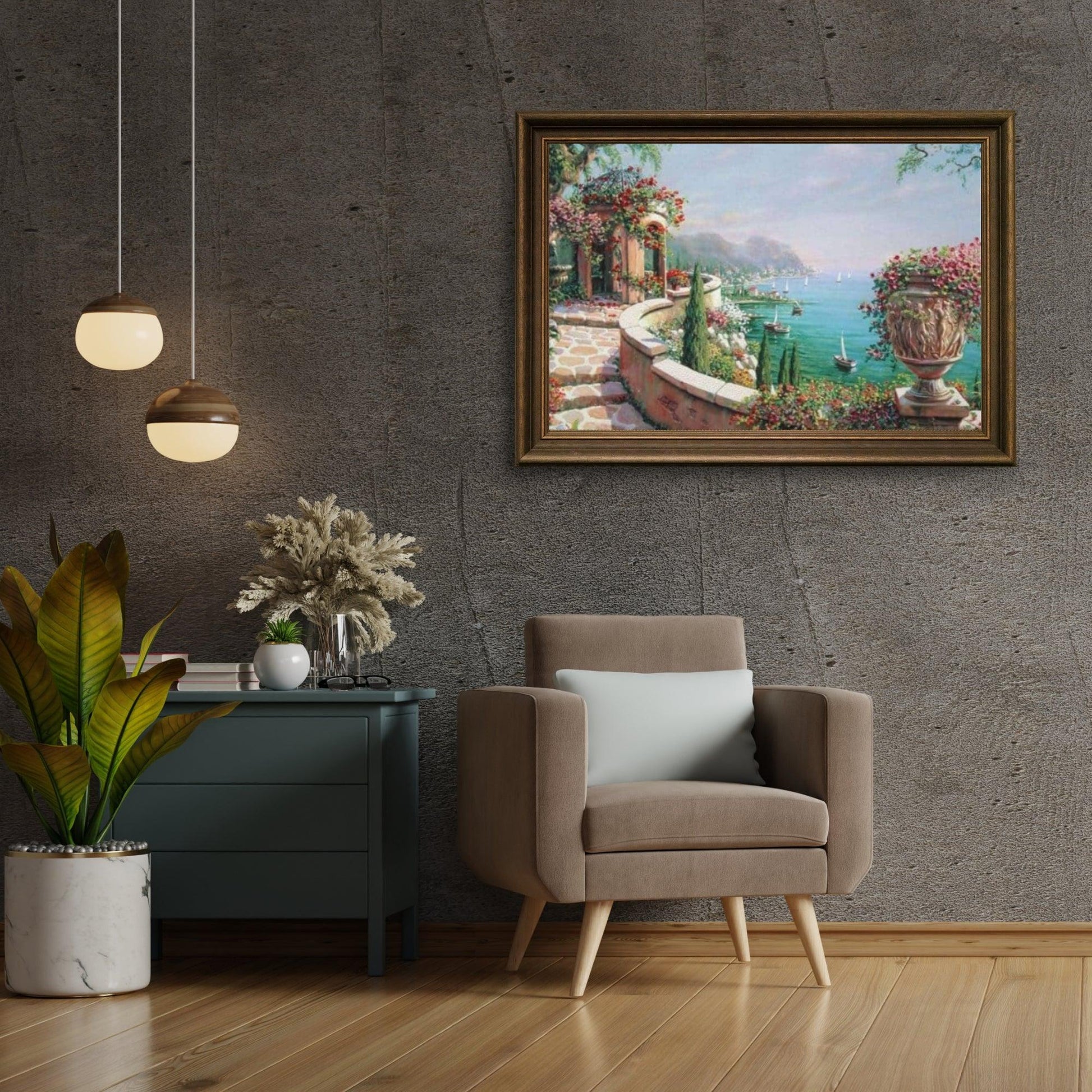 Diamond Painting Uitzicht met Mist – SEOS Shop ®
