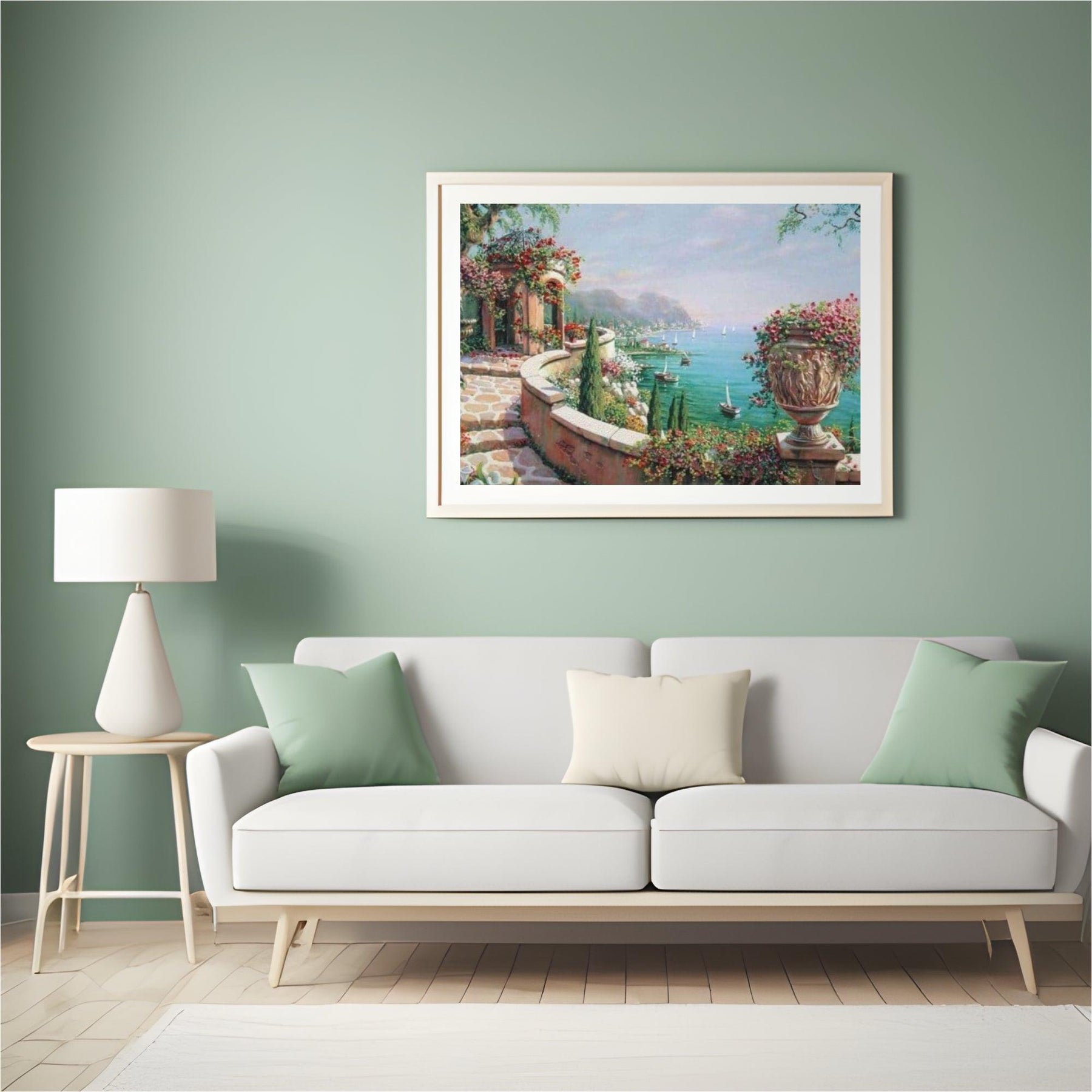 Diamond Painting Uitzicht met Mist – SEOS Shop ®