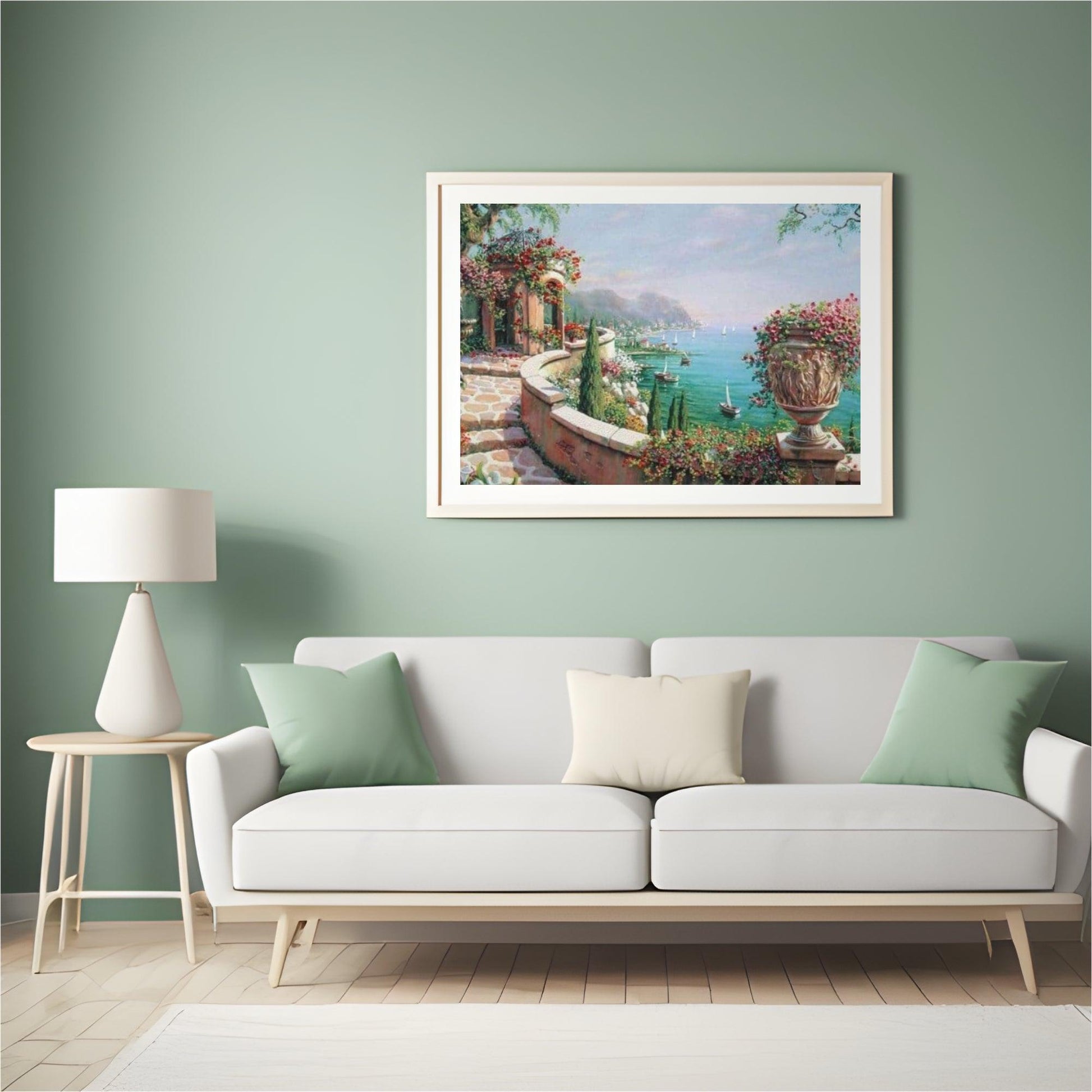 Diamond Painting Uitzicht met Mist – SEOS Shop ®