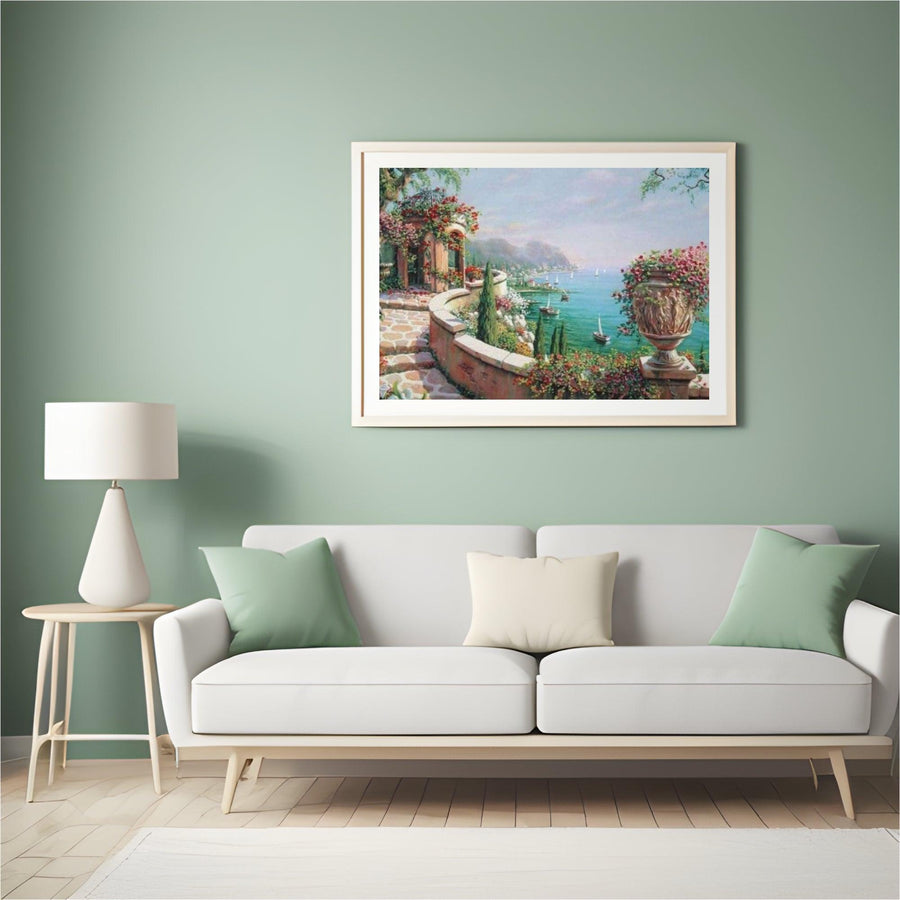 Diamond Painting Uitzicht met Mist – SEOS Shop ®