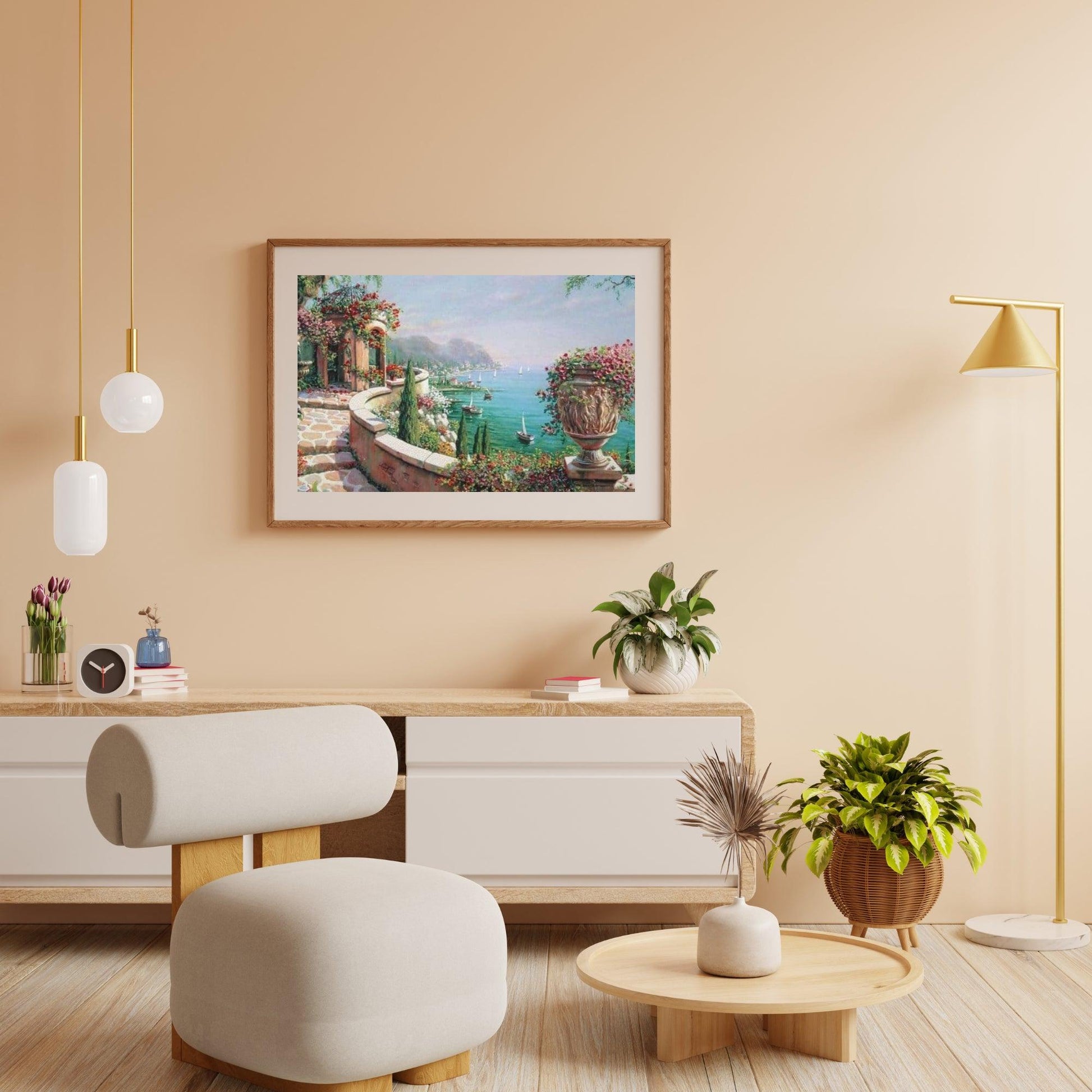 Diamond Painting Uitzicht met Mist – SEOS Shop ®