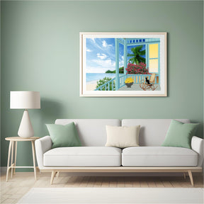 Diamond Painting Vakantie foto - Strand met Zee – SEOS Shop ®