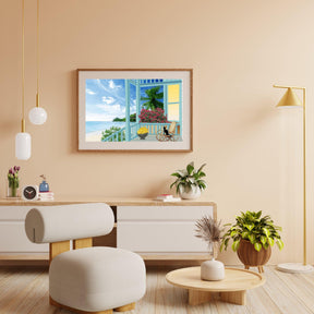 Diamond Painting Vakantie foto - Strand met Zee – SEOS Shop ®