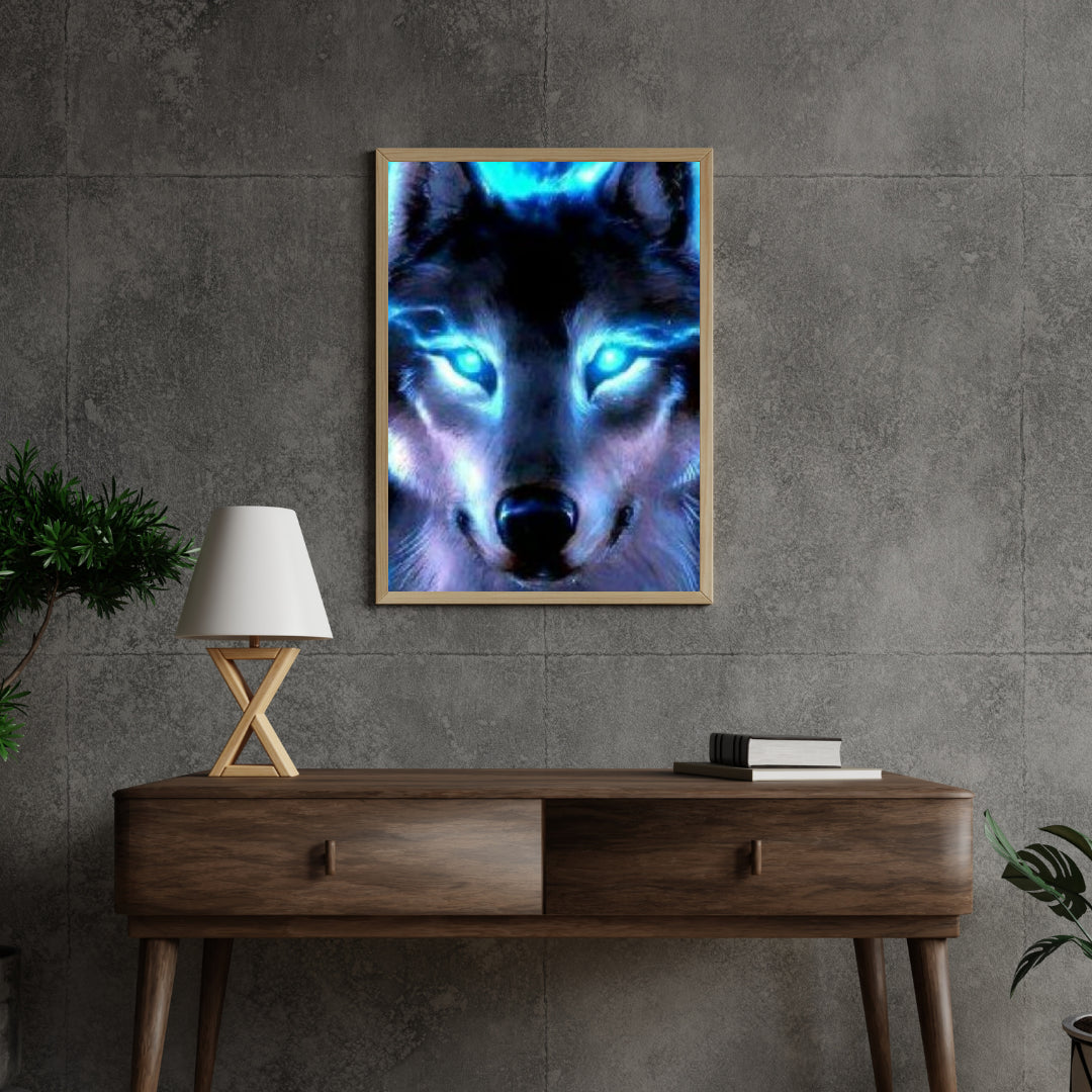 Diamond Painting Verlichting Wolf - SEOS Shop ®